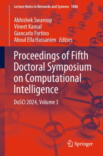 Proceedings of Fifth Doctoral Symposium on Computational Intelligence: DoSCI 2024, Volume 3