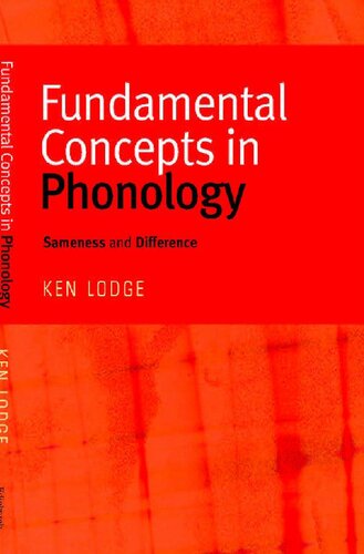 Fundamental Concepts in Phonology: Sameness and Difference