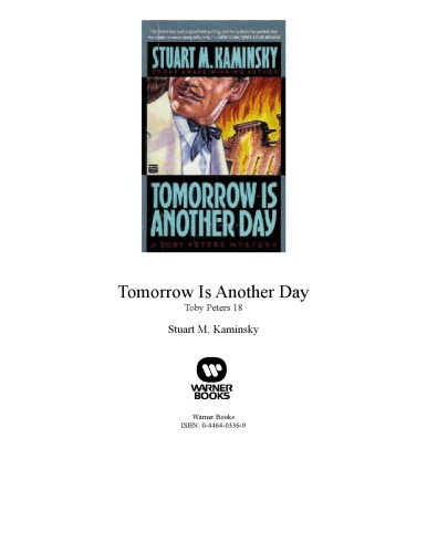 Tomorrow Is Another Day (A Toby Peters mystery)