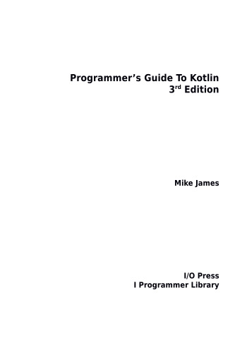 Programmer’s Guide To Kotlin