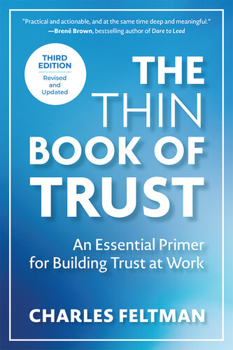 The Thin Book of Trust : Third Edition