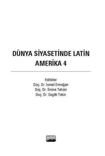 Dünya Siyasetinde Latin Amerika 4