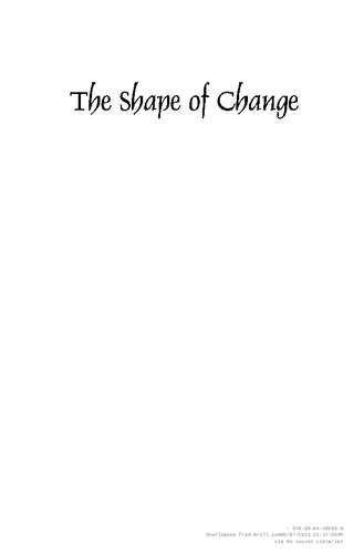 The Shape of Change. Essays in Early Modern Literature and La Fontaine. In Honor of David Lee Rubin