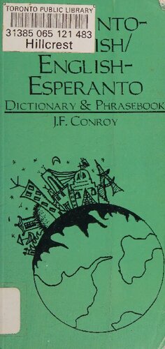 Esperanto-English, English-Esperanto: Dictionary and Phrasebook