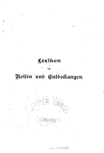 Lexikon der Reisen und Entdeckungen