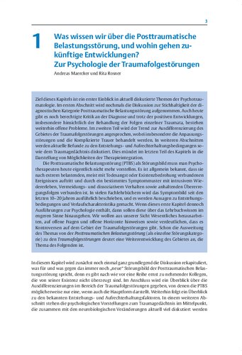 Psychotherapie der posttraumatischen Belastungsstörungen: Krankheitsmodelle und Therapiepraxis: Krankheitsmodelle und Therapiepraxis - ...