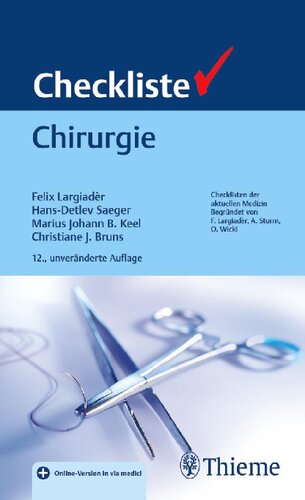 Checkliste Chirurgie