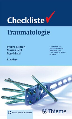 Checkliste Traumatologie