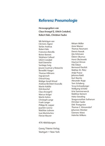 Referenz Pneumologie