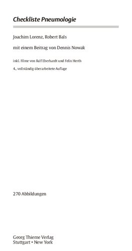 Checkliste Pneumologie