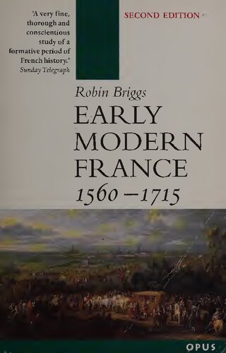 Early Modern France, 1560-1715