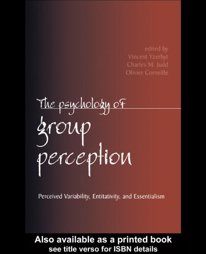 The Psychology of Group Perception