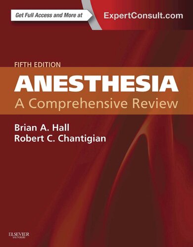 Anesthesia: A Comprehensive Review