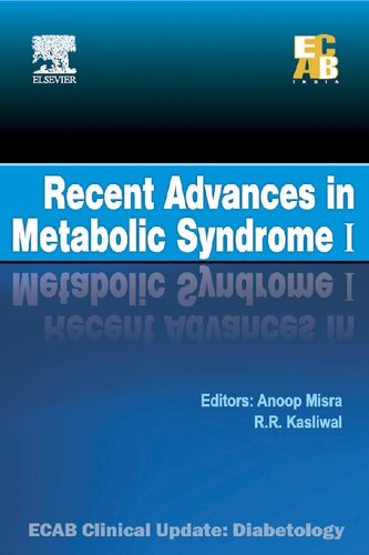 Recent Advances in Metabolic Syndrome I - ECAB Clinical Update: Diabetology