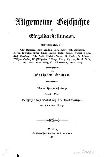 Geschichte des Zeitalters der Entdeckungen