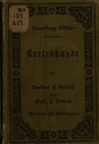 Kartenkunde ; geschichtlich dargestellt