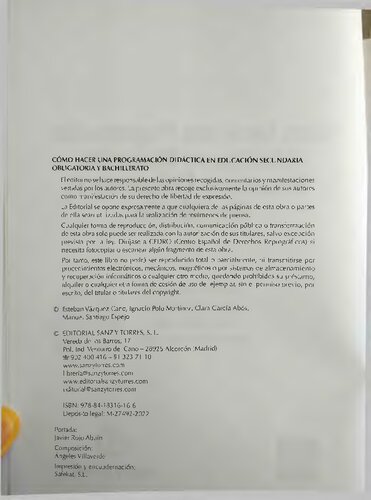 Cómo hacer una programación didáctica en Educación Secundaria Obligatoria y Bachillerato