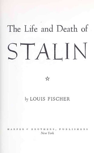 The Life and Death of Stalin