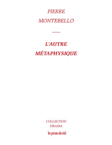 L'autre métaphysique