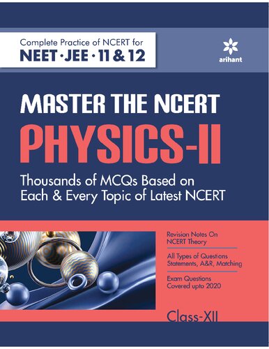 Arihant master the ncert physics class 12