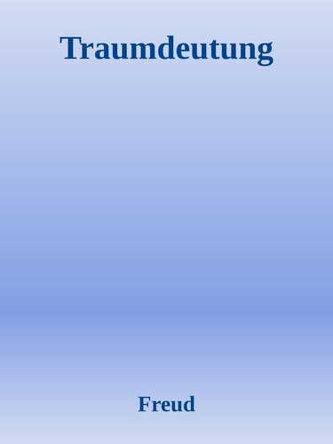 Traumdeutung