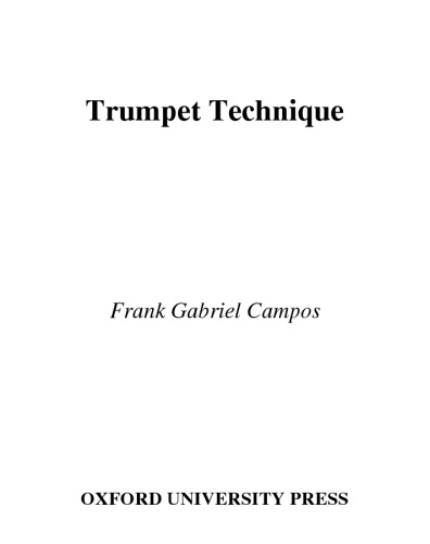 Trumpet Technique