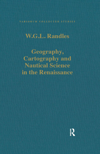 Geography, Cartography and Nautical Science in the Renaissance