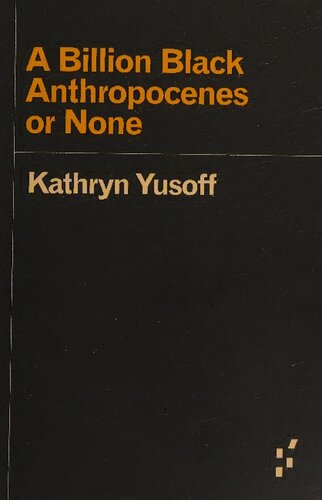 A Billion Black Anthropocenes or None