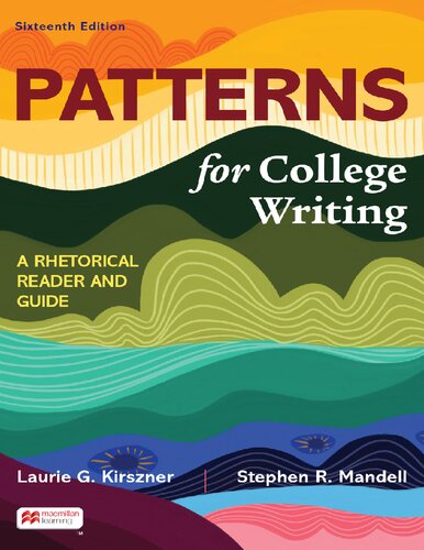 Patterns for College Writing A Rhetorical Reader and Guide