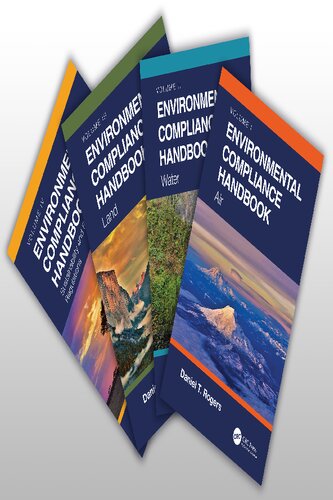 Environmental Compliance Handbook, 4 Volume Set (Environmental Compliance Handbook, 1-4)