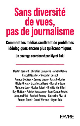 Sans diversité de vues, pas de journalisme