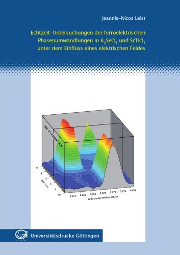 Echtzeit-Untersuchungen der ferroelektrischen Phasenumwandlungen in K2SeO4 und SrTiO3 unter dem Einfluss eines elektrischen Feldes