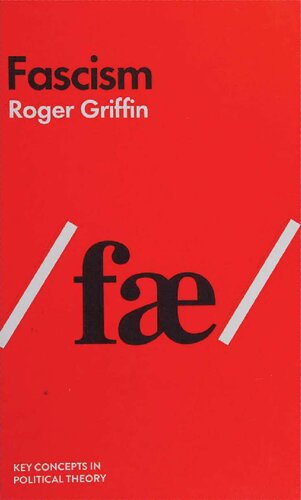 Fascism: An Introduction to Comparative Fascist Studies