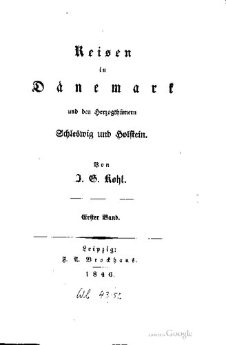Reisen in Dänemark und den Herzogthümern Schleswig und Holstein