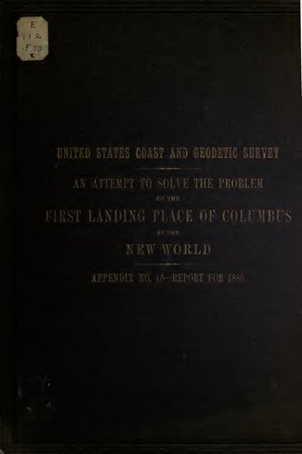 An attempt to solve the problem of the first landing place of Columbus in the New World