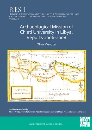 Archaeological Mission of Chieti University in Libya: Reports 2006-2008