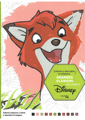 Colorea y descubre el misterio. Grandes clásicos - volumen 4