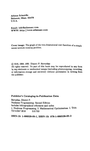 Nonlinear Programming