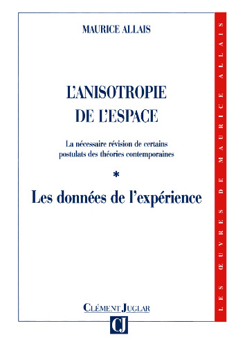 L'anisotropie de l'espace