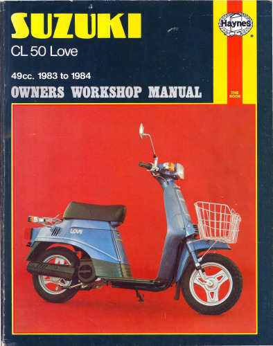 Suzuki CL 50 Love Owners Workshop Manual