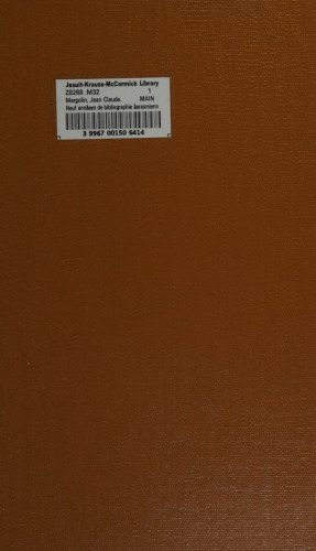 Neuf annees de bibliographie erasmienne (1962–1970)