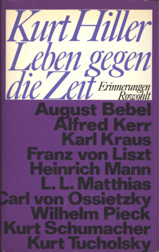 Leben gegen die Zeit : Logos