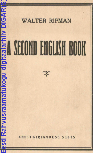 A second English book for boys and girls whose mother-tongue is not English