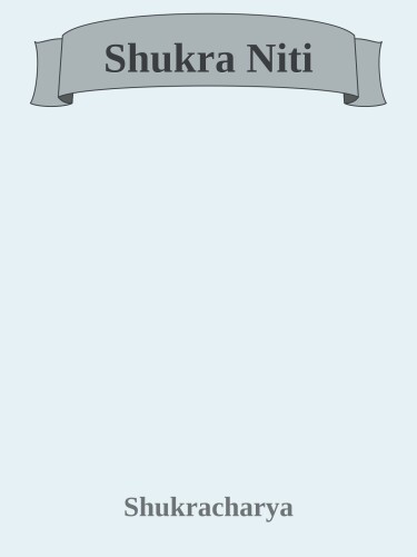 Shukra Niti