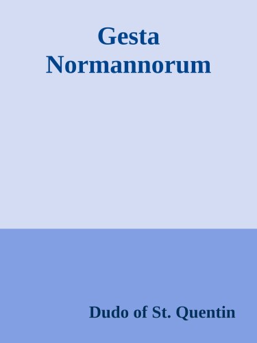Gesta Normannorum