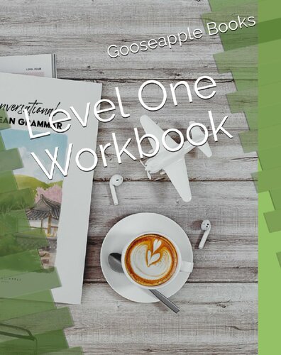 Conversational Korean Grammar Level One Workbook