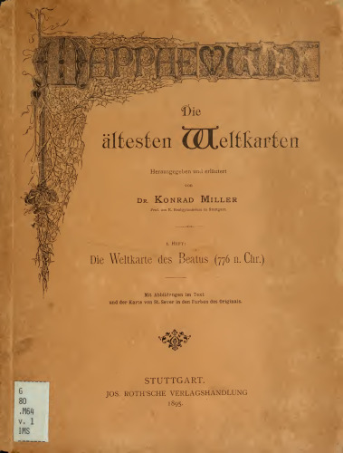 Die Weltkarte des Beatiis (776 n. Chr.)