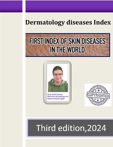 Dermatology diseases Index november 2024.pdf [, 3&nbsp;ed.]