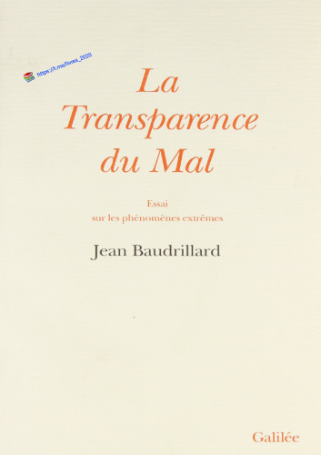 La Transparence du Mal