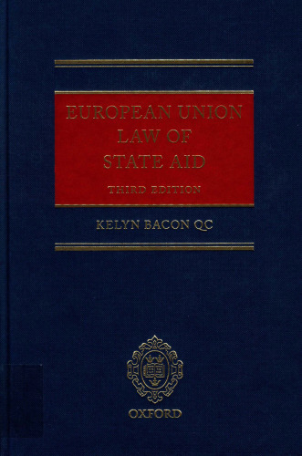 European Union Law of State Aid